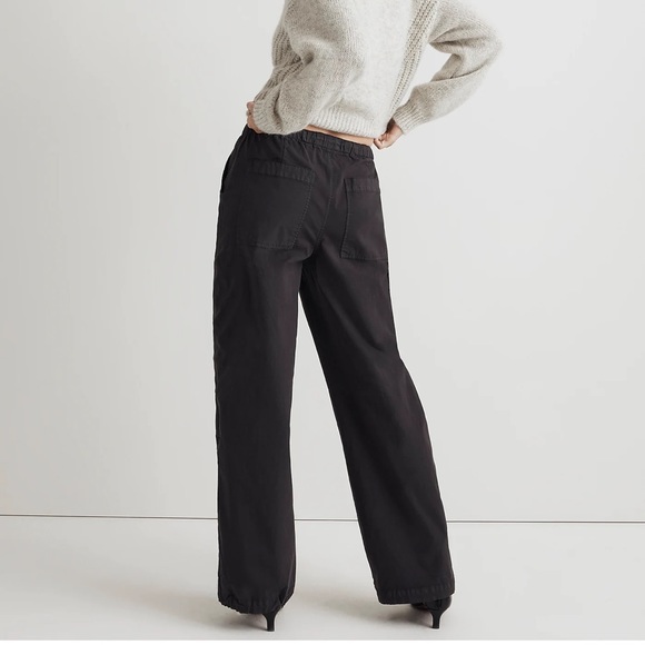 Madewell Cargo Parachute Pants in Garment-Dyed Poplin - Picture 5 of 7